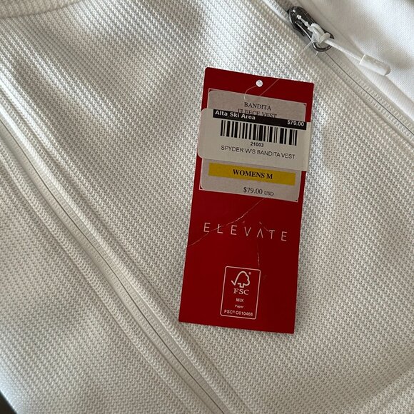 Spyder Bandita Fleece Vest Womens - Picture 7 of 9